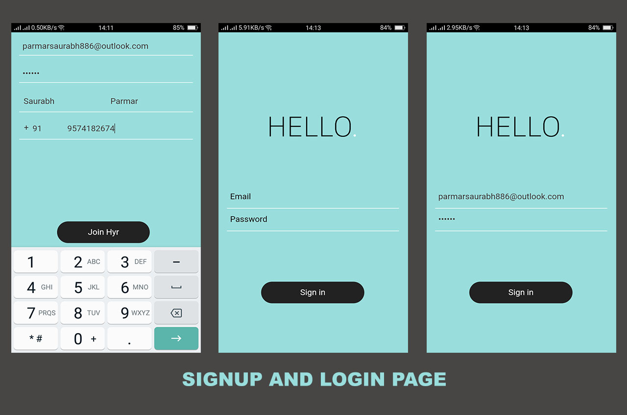 Login Page